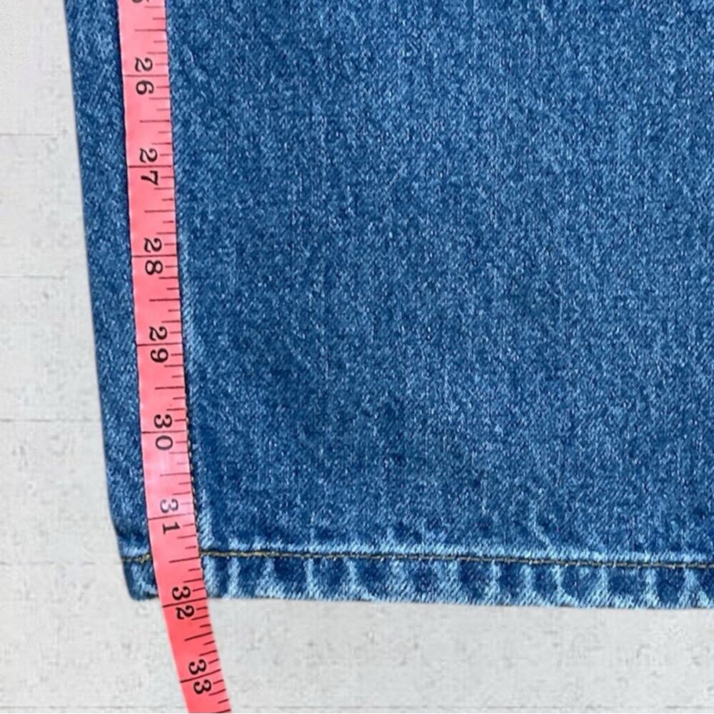 Carhartt Relaxed Fit Denim Blue Jeans Mens 40X32 Work 817 DST - Picture 10 of 10